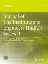 Journal of The Institution of Engineers (India): Series B Journal cover: Journal of The Institution of Engineers (India): Series B