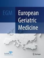 European Geriatric Medicine Journal cover: European Geriatric Medicine