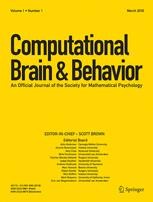 Computational Brain & Behavior Journal cover: Computational Brain & Behavior