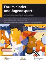 Forum Kinder- und Jugendsport Journal cover: Forum Kinder- und Jugendsport