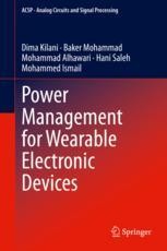 Power Management for Wearable Electronic Devices Book cover: Power Management for Wearable Electronic Devices